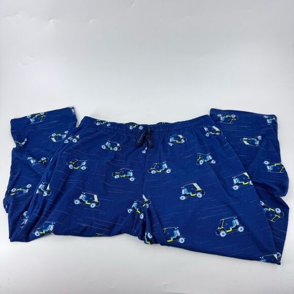 PGA Tour Blue Golf Cart Pajama Bottoms - Picture 4 of 10